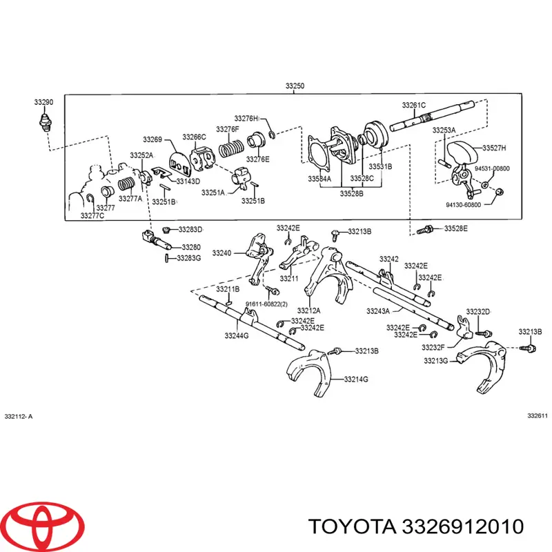 3326912010 Toyota