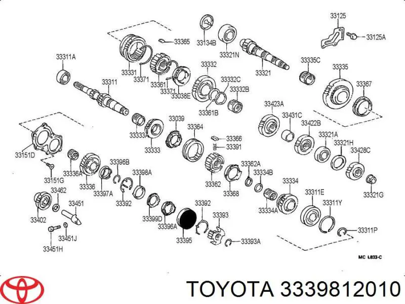 Comprar 3339812010 Toyota 