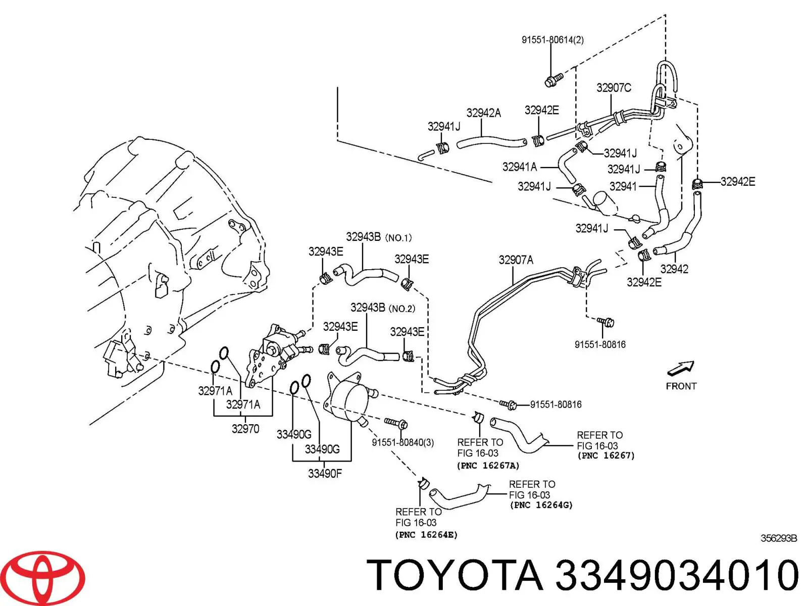 3349034010 Toyota