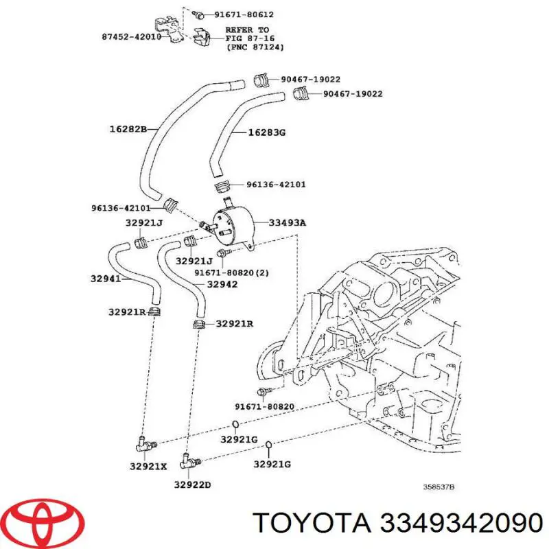 3349342090 Toyota