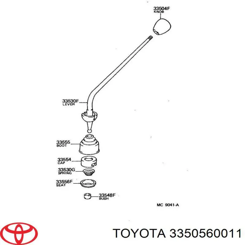 3350560011 Toyota