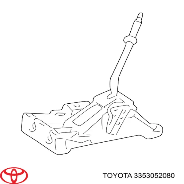 Palanca selectora cambio de marcha para Toyota Yaris  P10