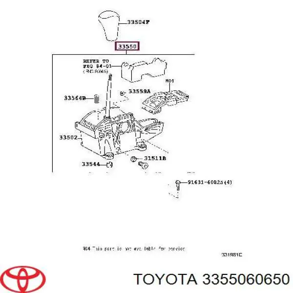 Palanca selectora cambio de marcha para Toyota Land Cruiser PRADO ASIA J12