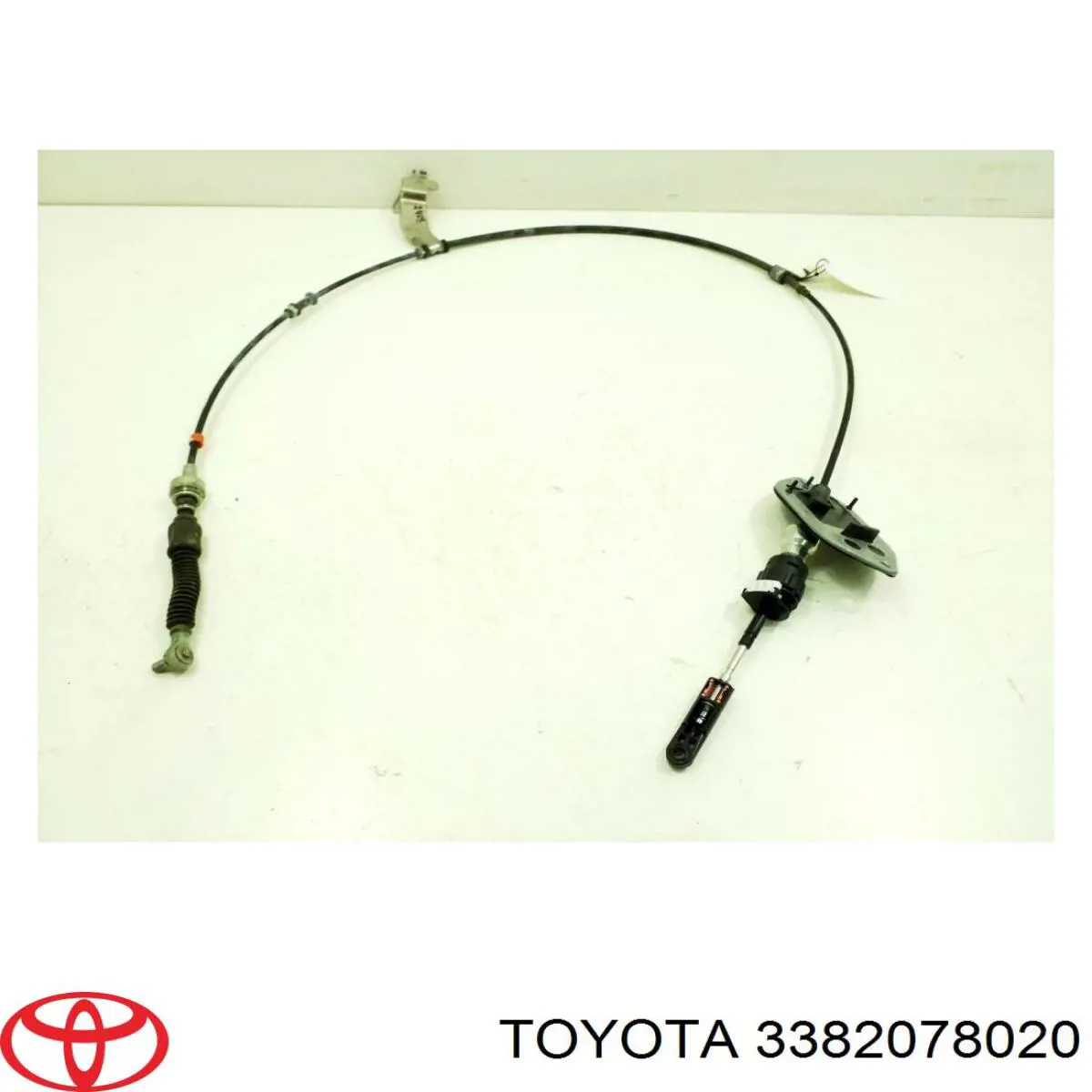 3382078020 Toyota cable de accionamiento, caja de cambios (selección de marcha)