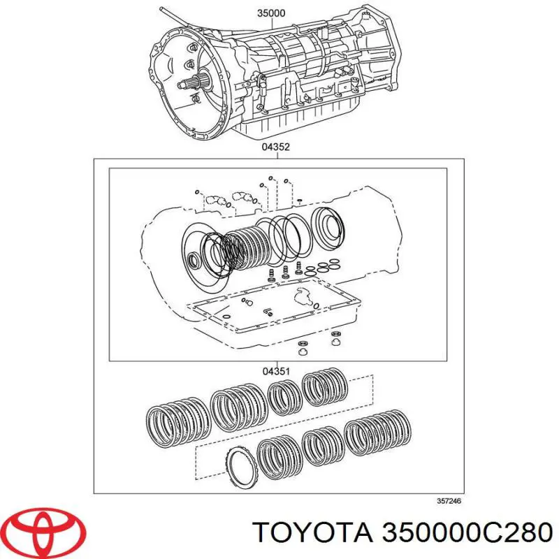 350000C280 Toyota