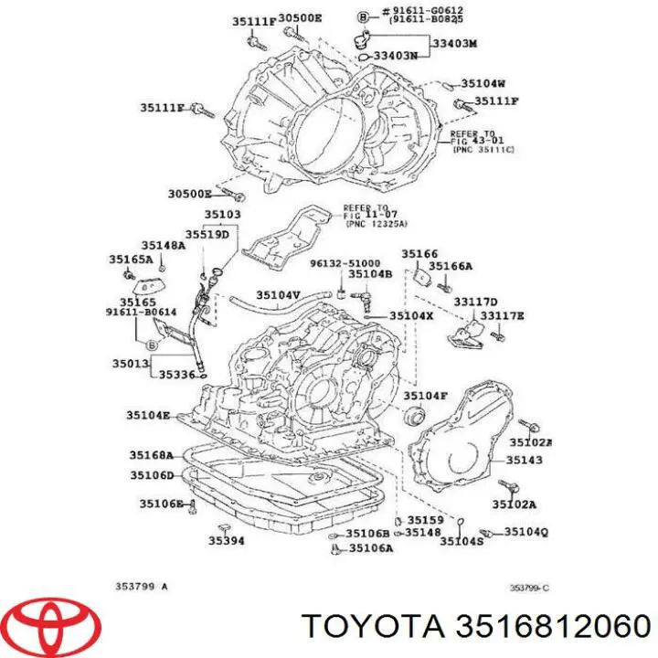 Comprar Junta del cárter de aceite de la caja de cambios Toyota Corolla VERSO R10