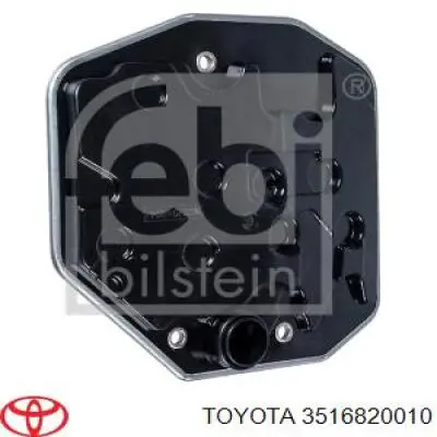 3516820010 Toyota Junta del cárter de aceite de la caja de cambios