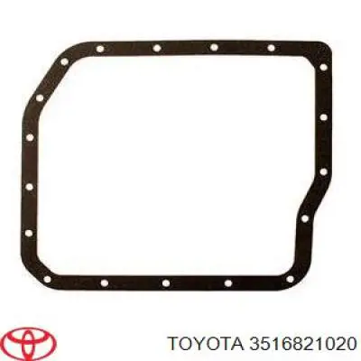 3516821020 Toyota junta, cárter de aceite, caja de cambios