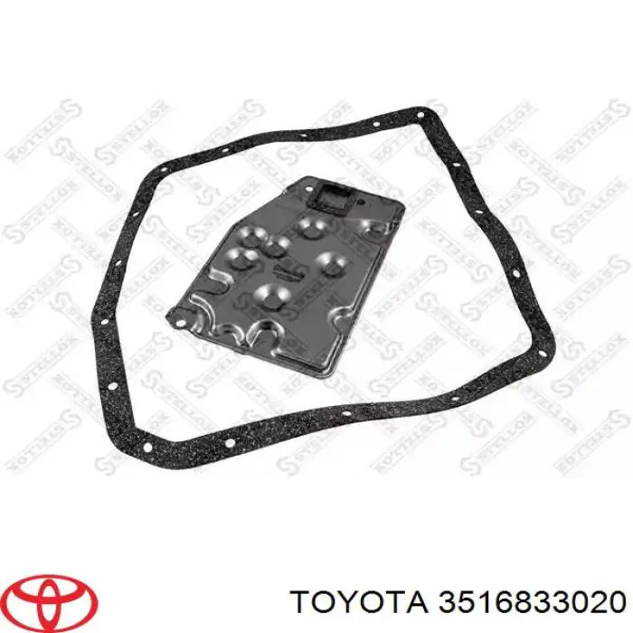 Comprar 3516833020 Toyota Junta del cárter de aceite de la caja de cambios