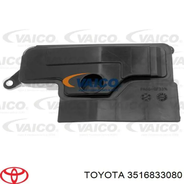 Comprar 3516833080 Toyota Junta del cárter de aceite de la caja de cambios