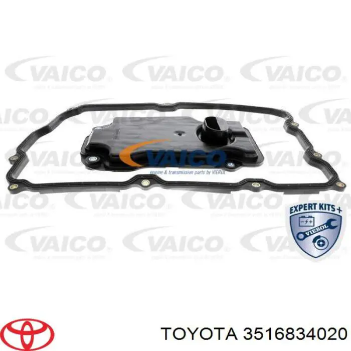 Junta del cárter de aceite de la caja de cambios 3516834020 Toyota