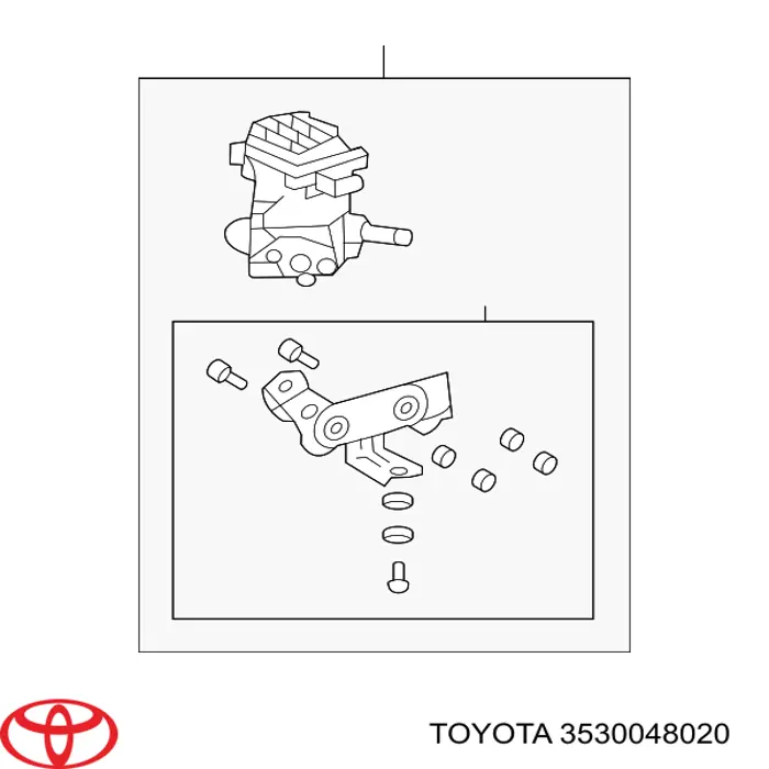 Comprar 3530048020 Toyota Bomba De Aceite Transmision