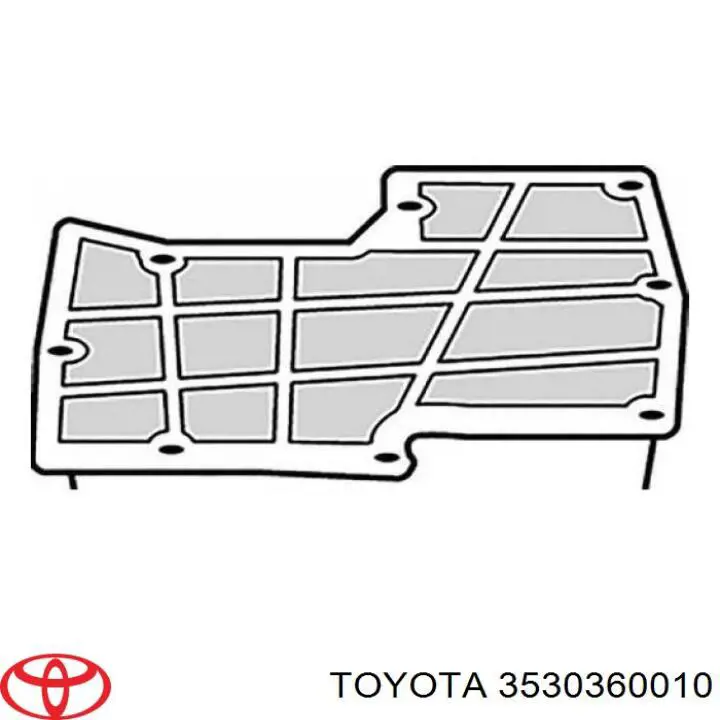 3530360010 Toyota filtro caja de cambios automática