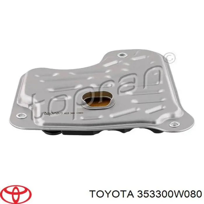 353300W080 Toyota filtro caja de cambios automática
