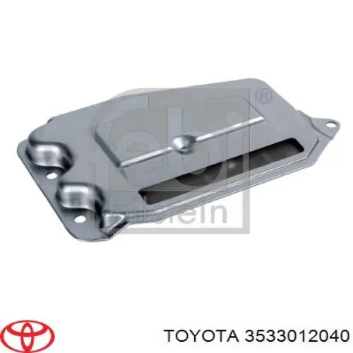 3533012040 Toyota filtro caja de cambios automática