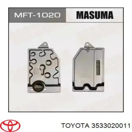 3533020011 Toyota filtro de transmisión automática