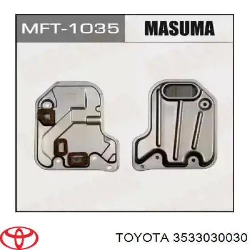 Filtro de transmisión automática MFT1035 Masuma