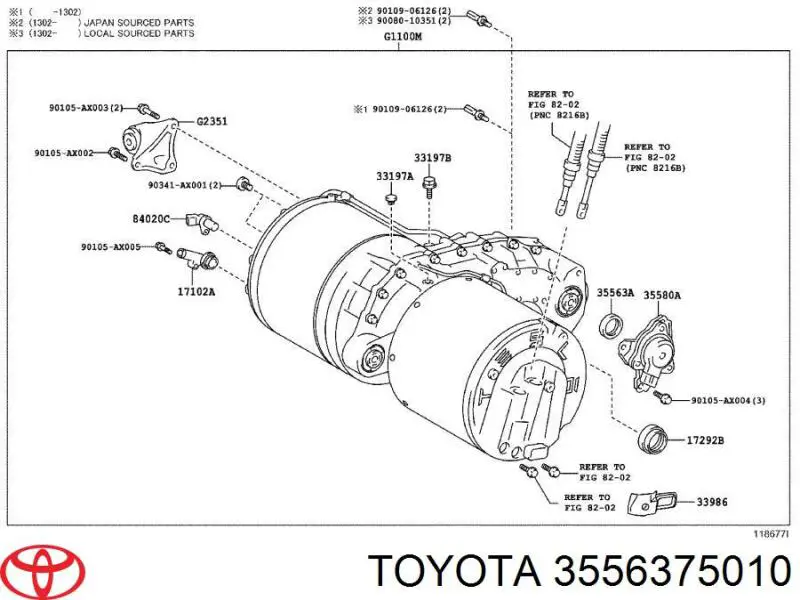  Toyota 3556375010 precio, desde 3,27 EUR