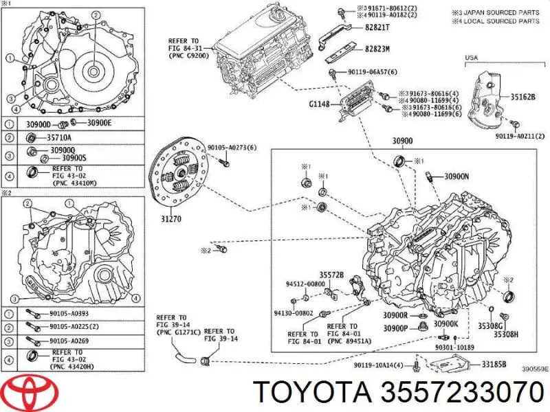  Toyota 3557233070 precio, desde 33,49 EUR