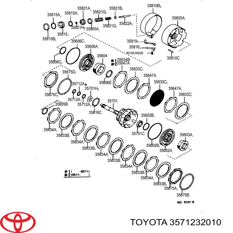 3571232010 Toyota