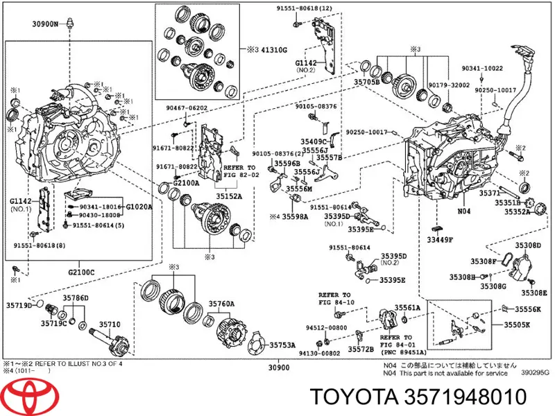 3571948010 Toyota 