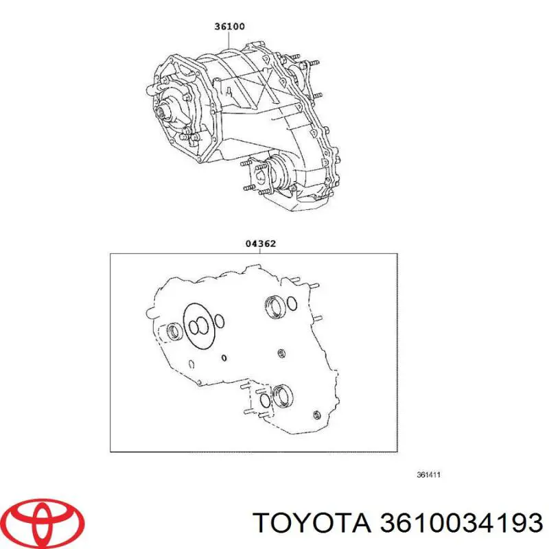 3610034193 Toyota