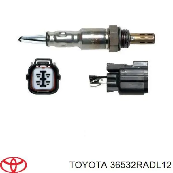 36532RADL12 Toyota sonda lambda sensor de oxigeno post catalizador