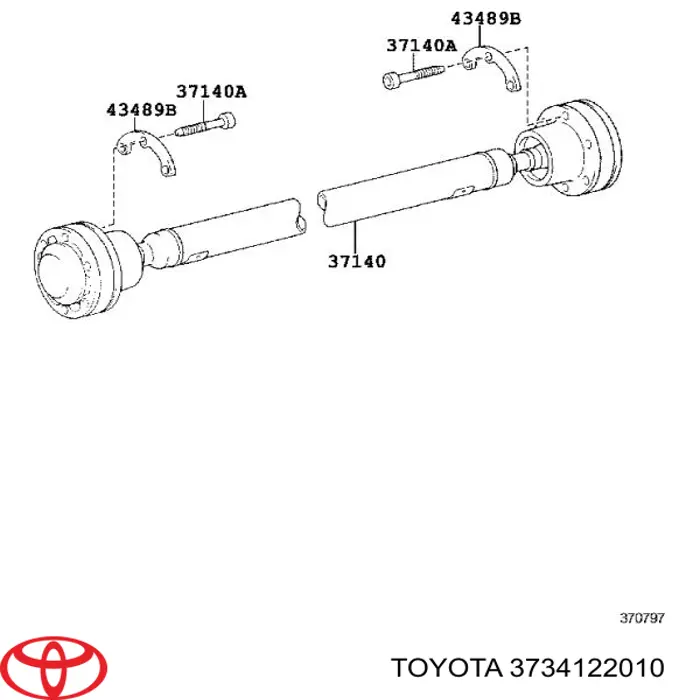 3734122010 Toyota