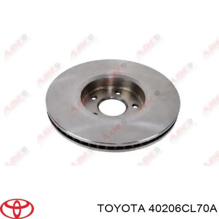 40206CL70A Toyota freno de disco delantero