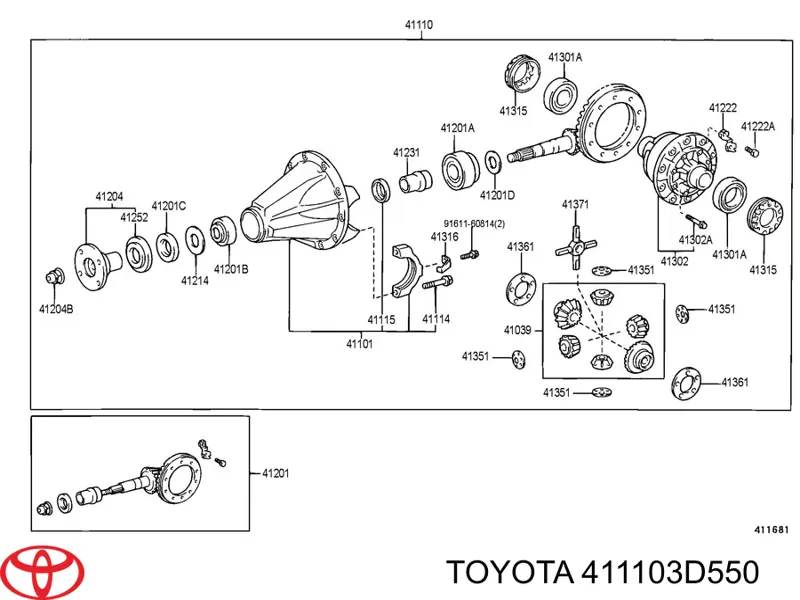 Grupo trasero Toyota Land Cruiser PRADO ASIA SUV (J12) (2002 - 2010) precio, desde 3151,99 EUR