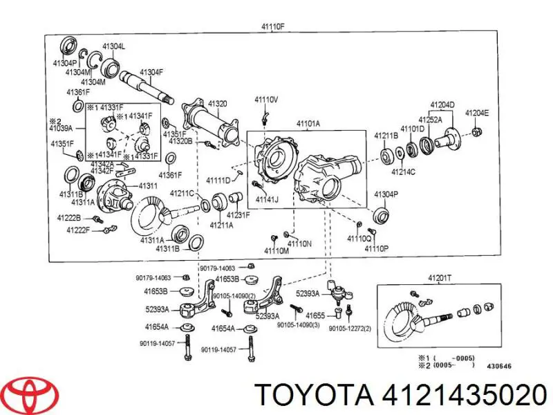  Toyota 4121435020 precio, desde 11,27 EUR
