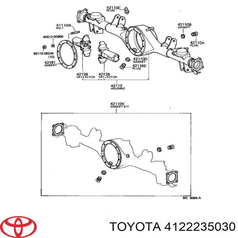 4122235030 Toyota 