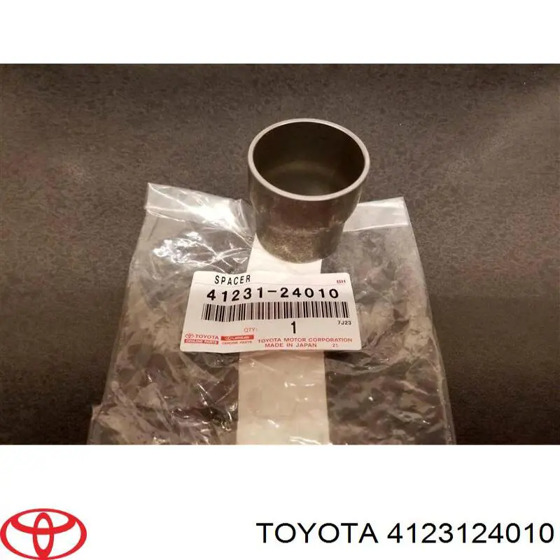 4123124010 Toyota casquillo deformable, trasero