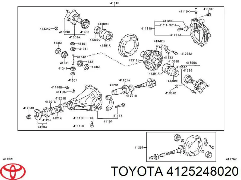  Toyota 4125248020 precio, desde 17,05 EUR