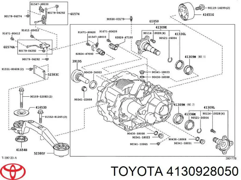 4130928050 Toyota