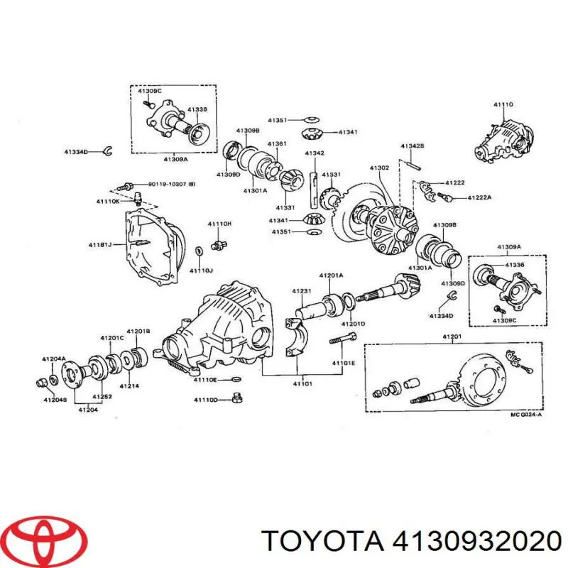 Comprar 4130932020 Toyota 
