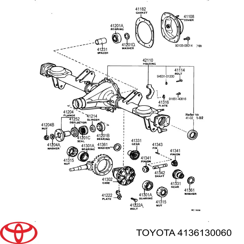 Arandela de ajuste Toyota 4136130060 precio, desde 11,59 EUR