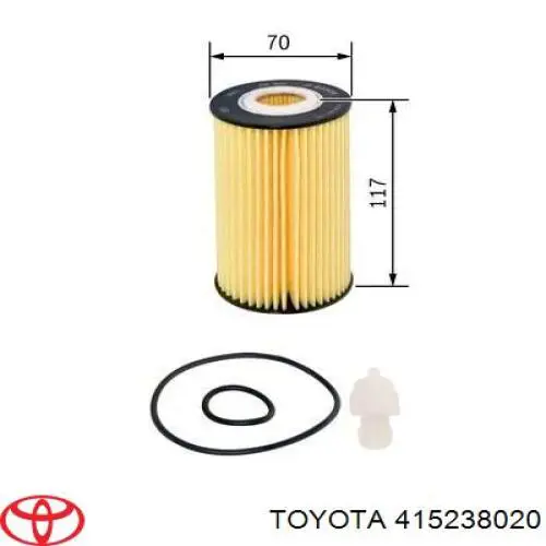 415238020 Toyota filtro de aceite