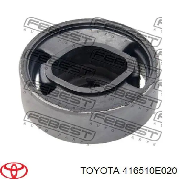 416510E020 Toyota silentblock, soporte de diferencial, eje delantero, delantero