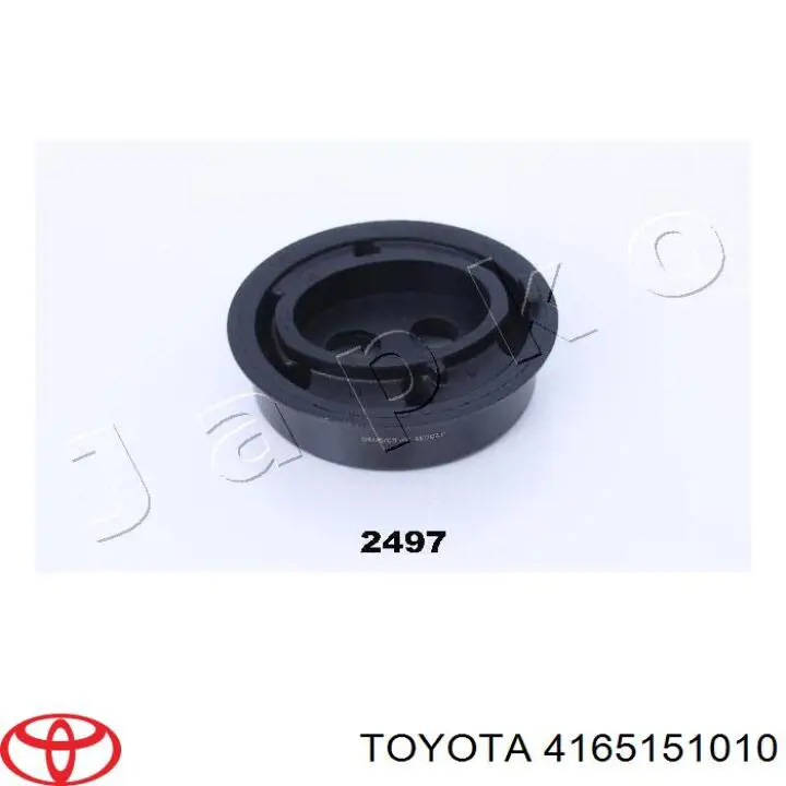 4165151010 Toyota silentblock, soporte de diferencial, eje trasero, trasero