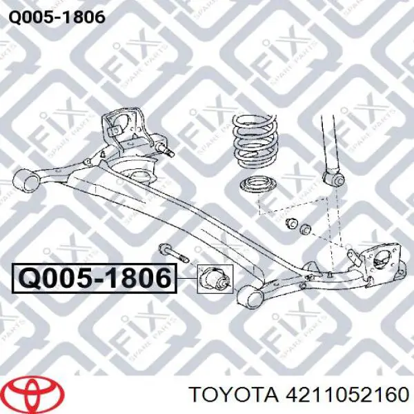 Subchasis trasero soporte motor Toyota Yaris VERSO monovolumen (NCP2) (1999 - 2005) precio, desde 2665,64 EUR