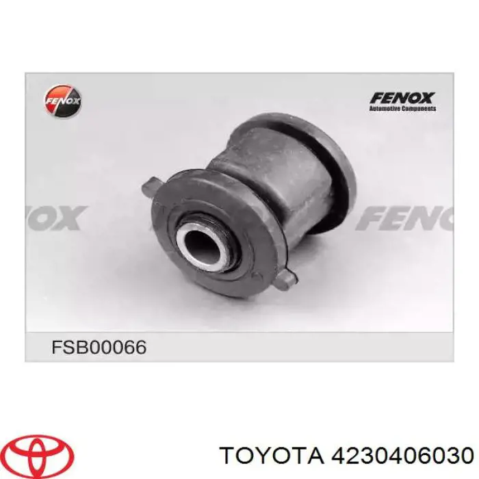 4230406030 Toyota silentblock de mangueta trasera