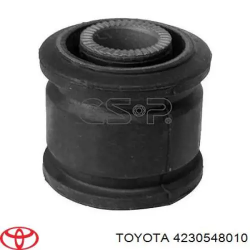 Muñón de eje, cuerpo del eje, trasero izquierdo  Toyota 4230548010