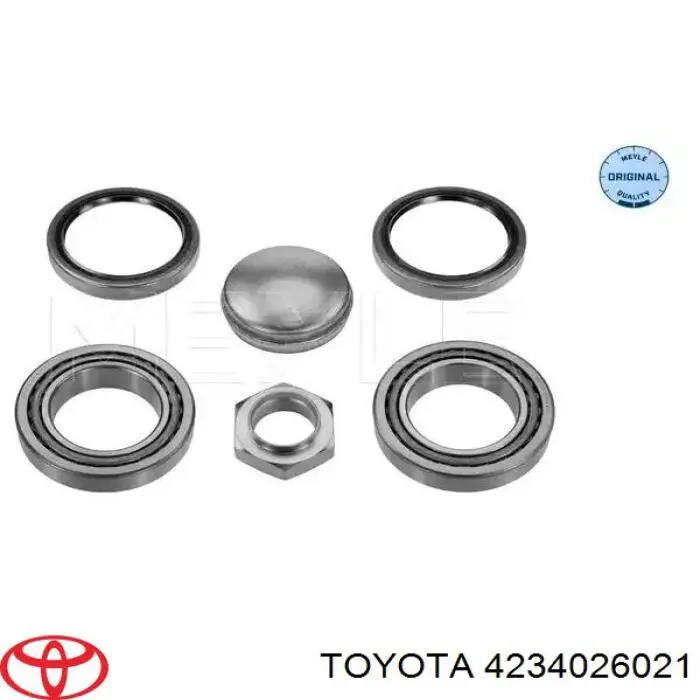 4234026021 Toyota árbol de transmisión trasero derecho