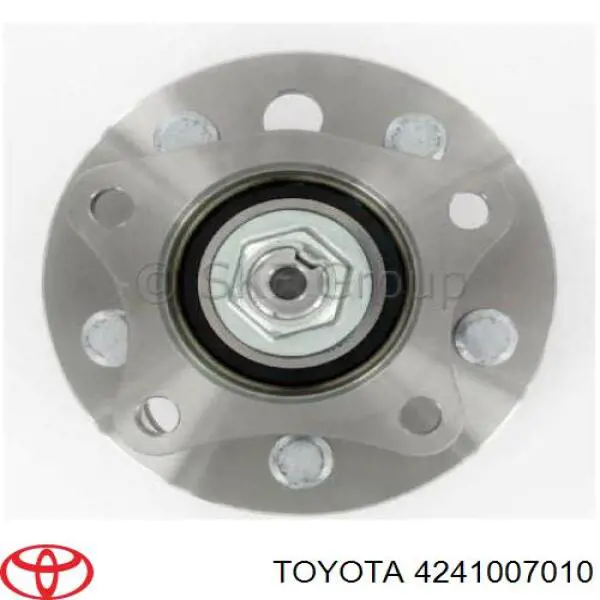 4241007010 Toyota Buje de rueda trasero