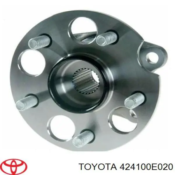424100E020 Toyota cubo de rueda trasero