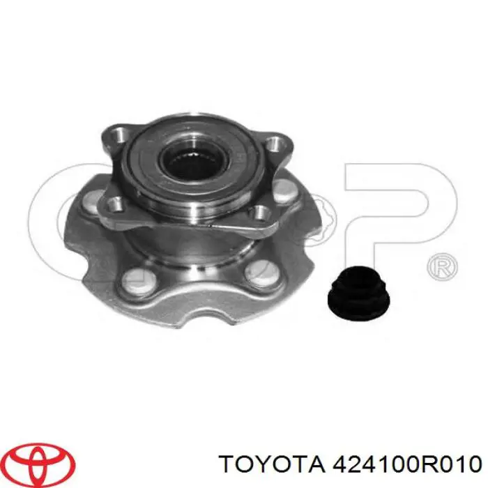 424100R010 Toyota cubo de rueda trasero