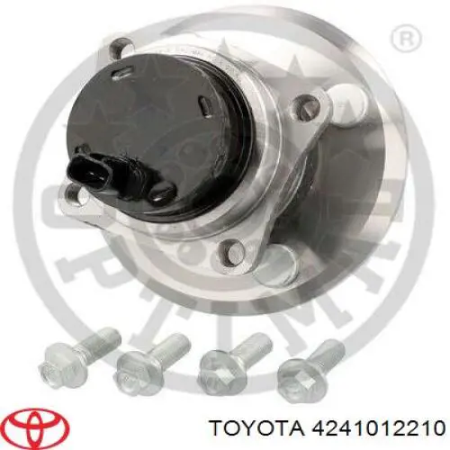 4241012210 Toyota cubo de rueda trasero