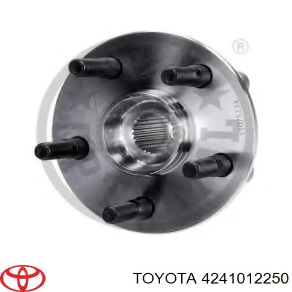 4241012250 Toyota cubo de rueda trasero