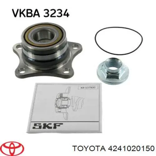 Cojinete de rueda trasero Toyota Celica T16